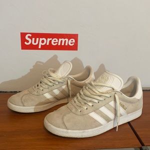 Adidas Gazelle White Mens Size 8.5